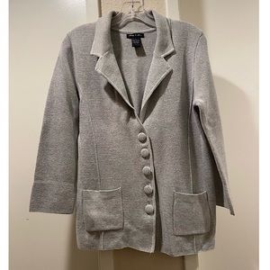 Audrey & Grace Sweater Blazer EUC Large